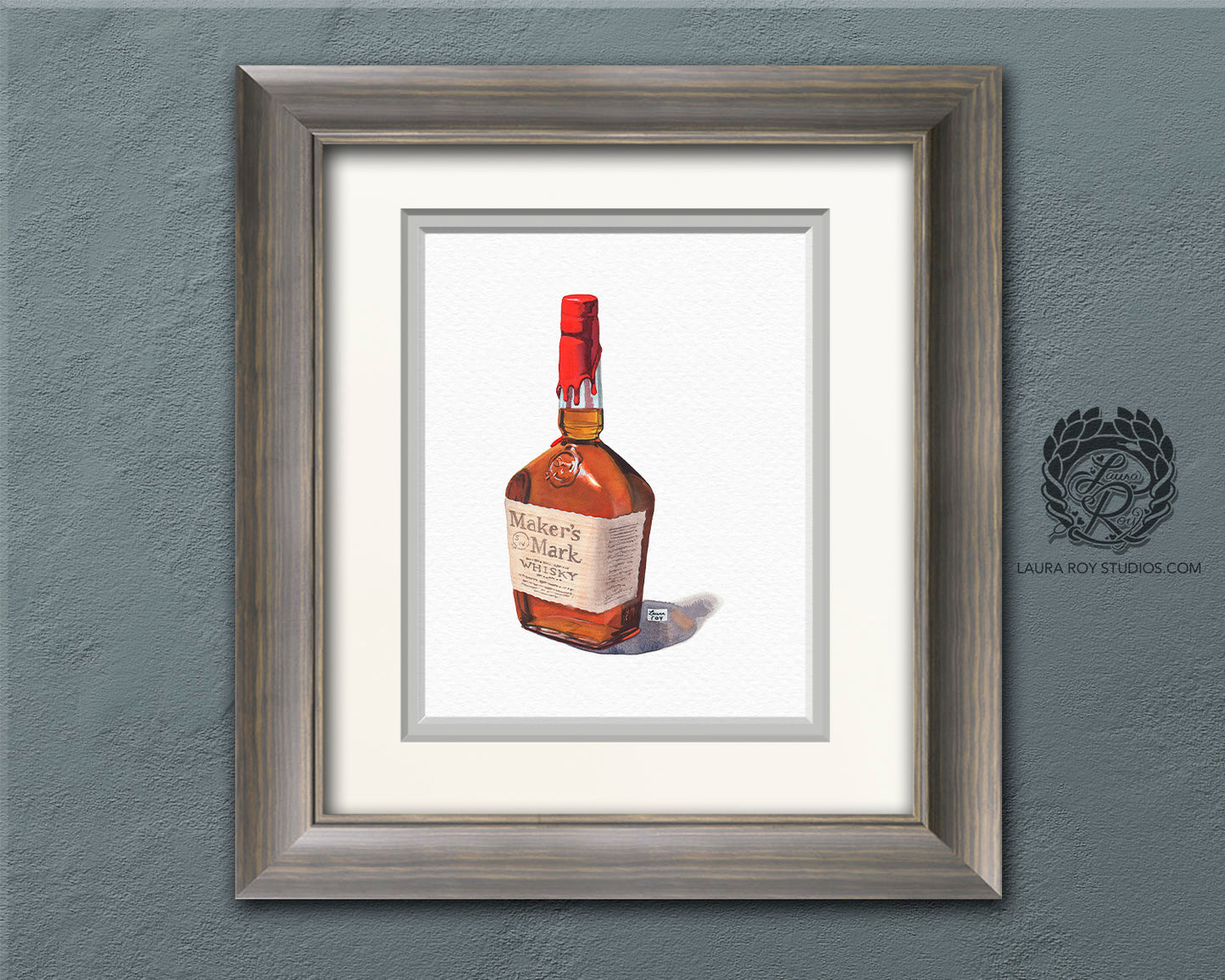 Maker's Mark Watercolor | Giclée Print
