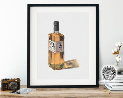 Suntory Toki Watercolor | Giclée Print