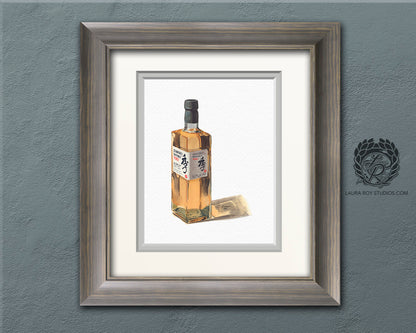 Suntory Toki Watercolor | Giclée Print