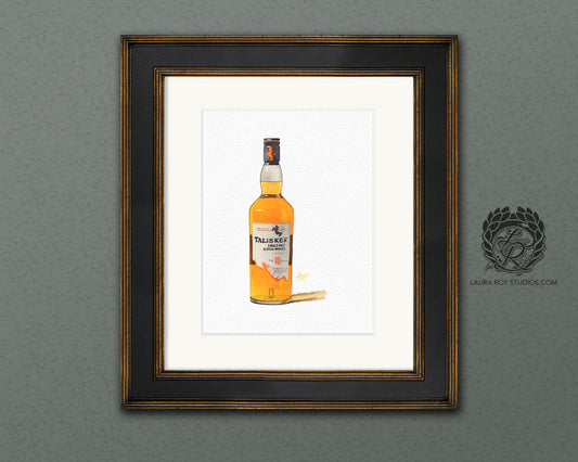 Talisker 10 Watercolor | Giclee Print