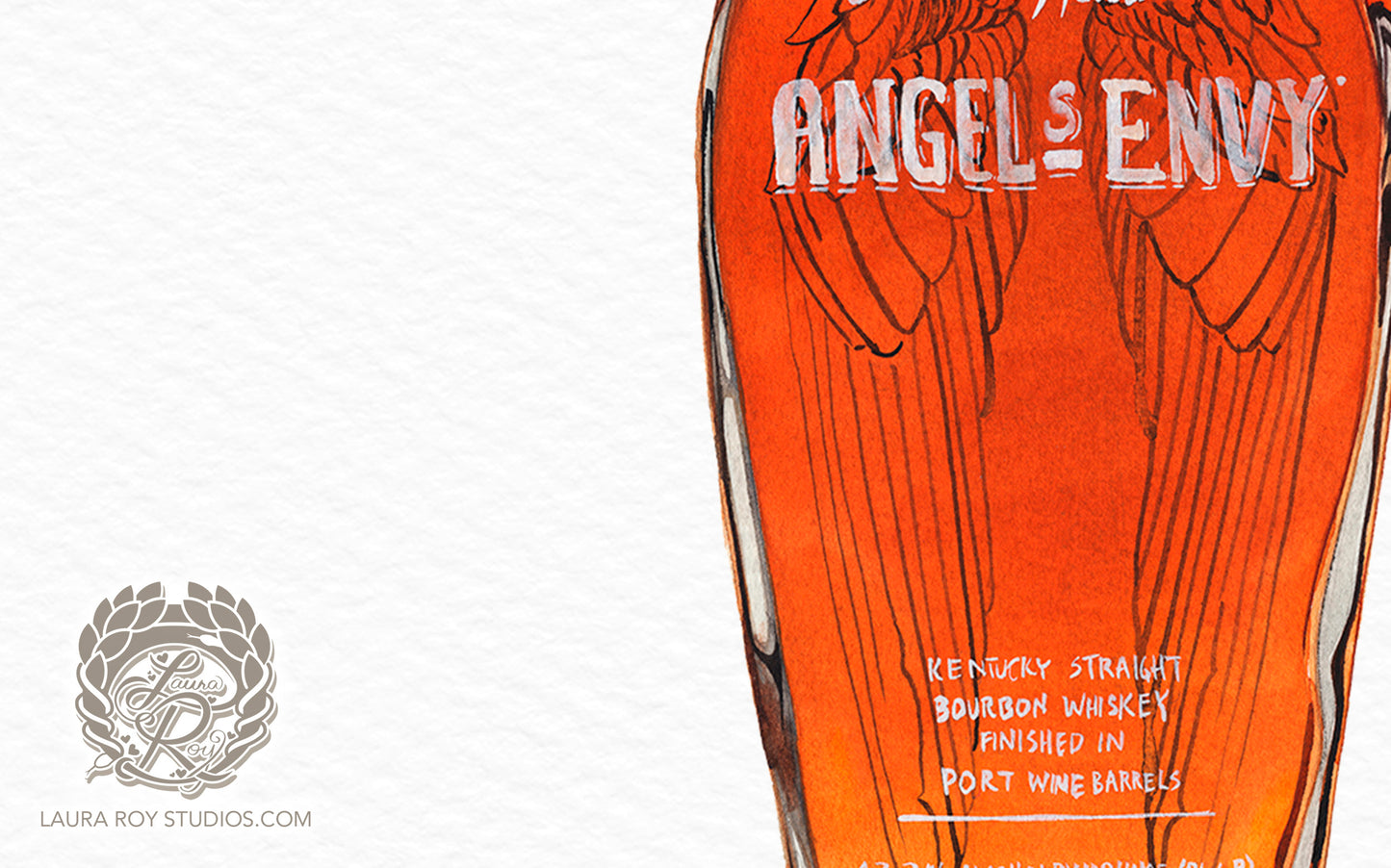 Angel's Envy Watercolor | Giclée Print