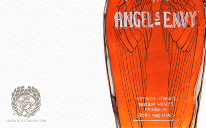 Angel's Envy Watercolor | Giclée Print