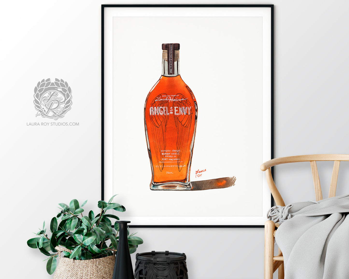 Angel's Envy Watercolor | Giclée Print