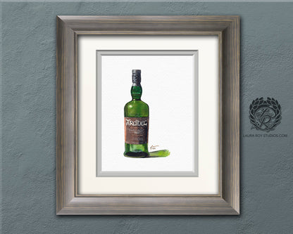 Ardbeg 10 Watercolor | Giclée Print