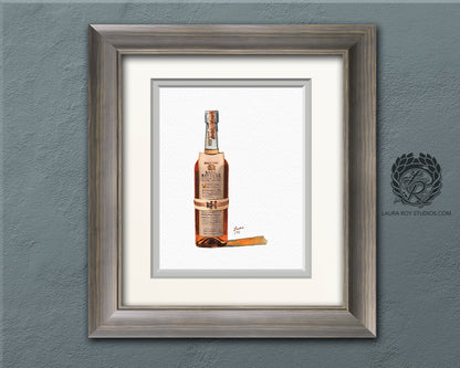 Basil Hayden Watercolor | Giclée Print