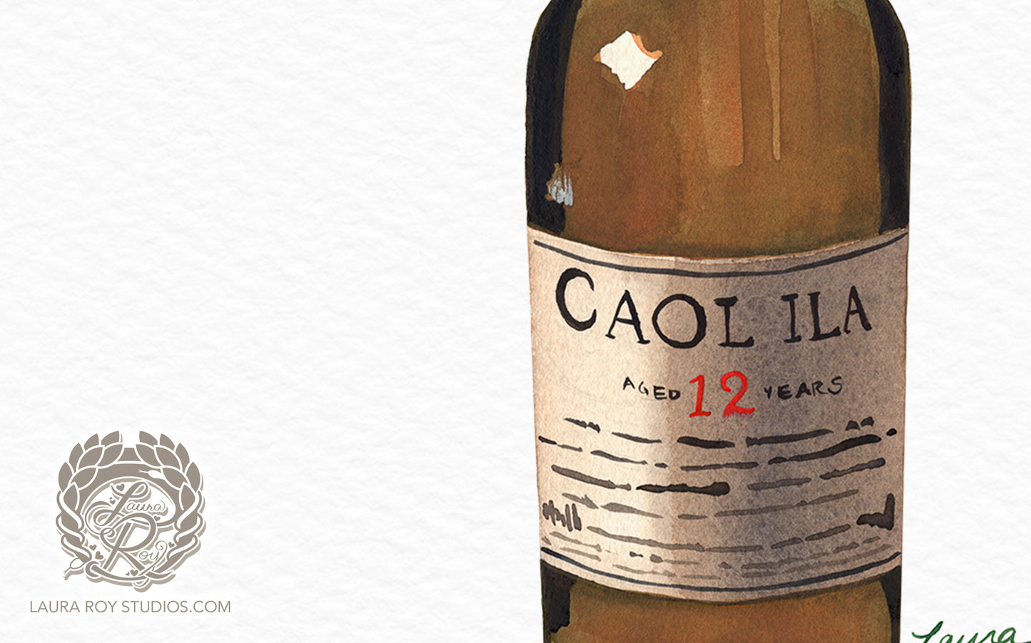Caol Ila Watercolor | Giclée Print