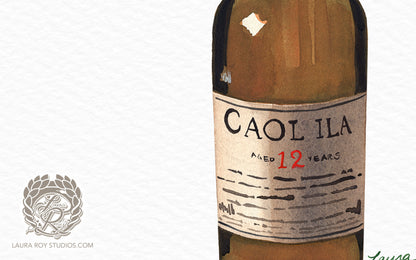 Caol Ila Watercolor | Giclée Print