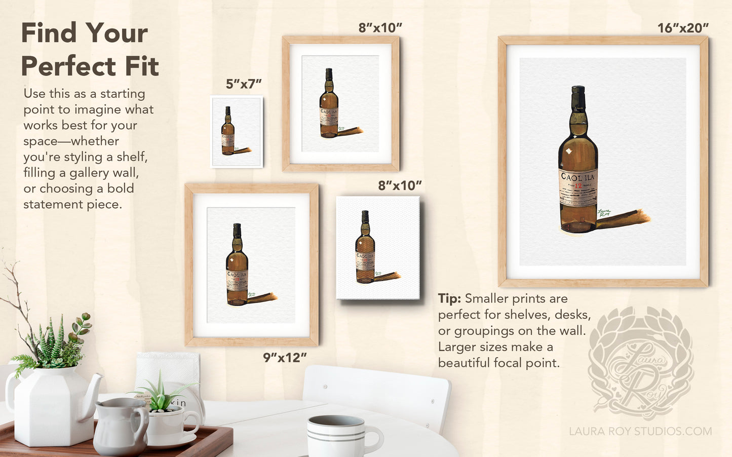 Caol Ila Watercolor | Giclée Print