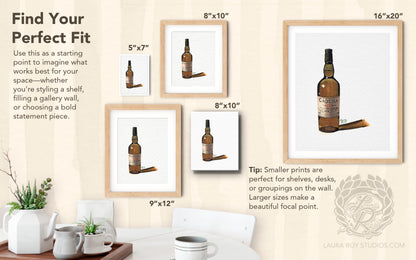 Caol Ila Watercolor | Giclée Print
