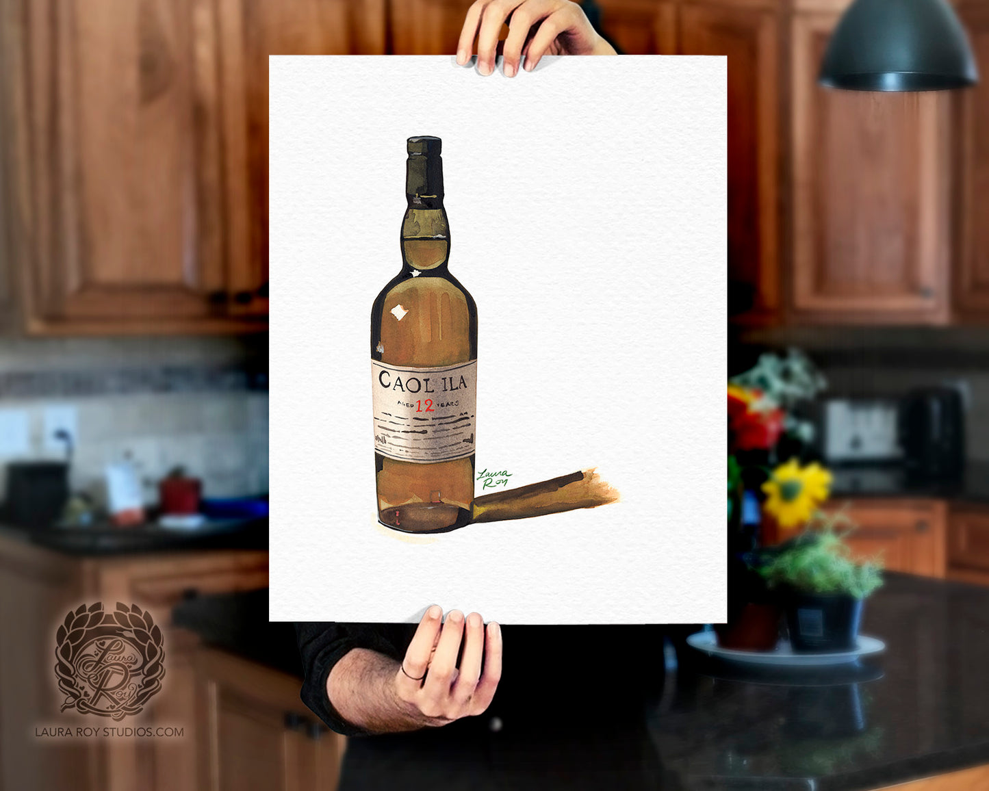 Caol Ila Watercolor | Giclée Print