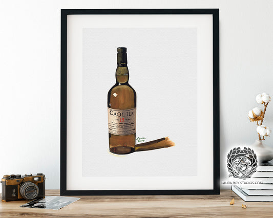 Caol Ila Watercolor | Giclée Print