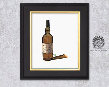 Caol Ila Watercolor | Giclée Print