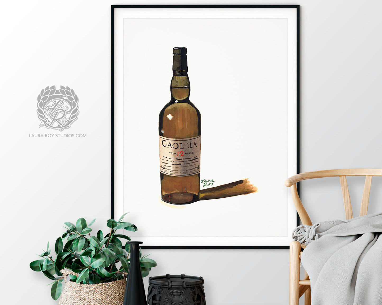 Caol Ila Watercolor | Giclée Print