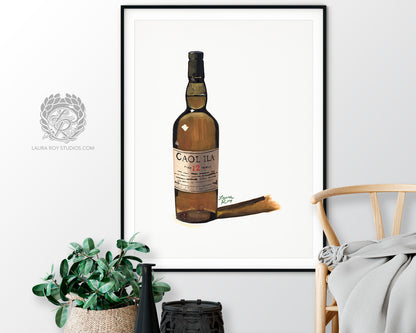 Caol Ila Watercolor | Giclée Print