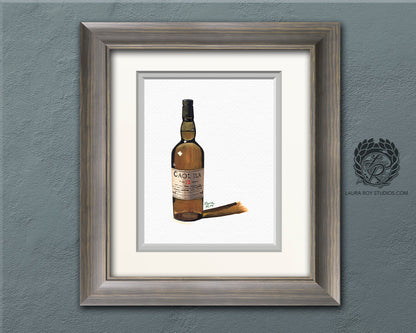 Caol Ila Watercolor | Giclée Print