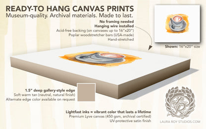 Watercolor Cappuccino Giclée Print