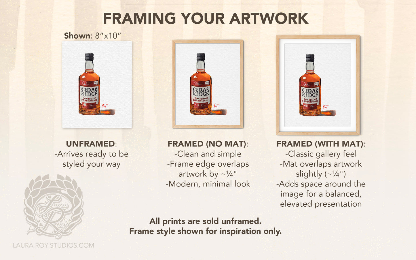 Cedar Ridge Watercolor | Giclée Print