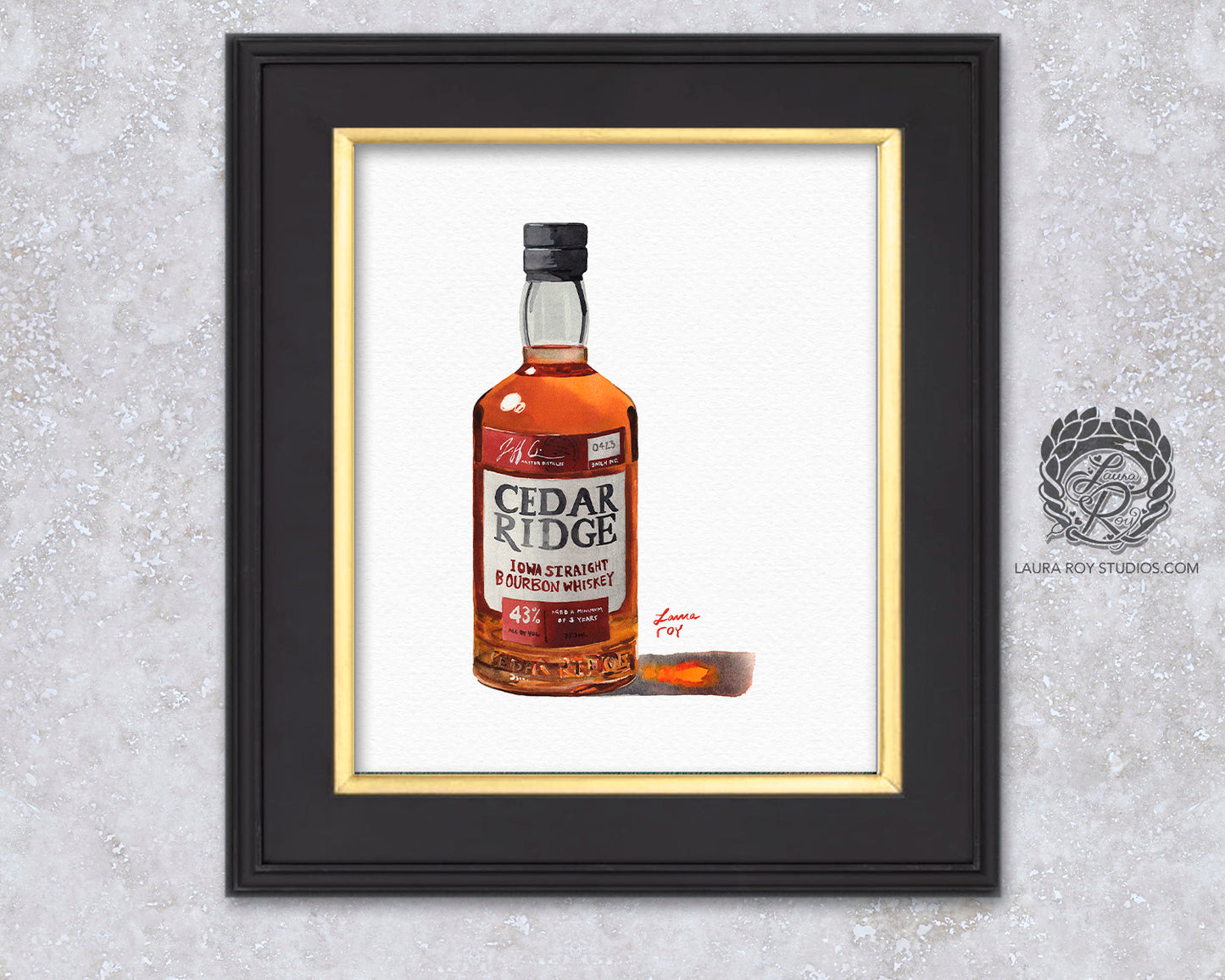 Cedar Ridge Watercolor | Giclée Print