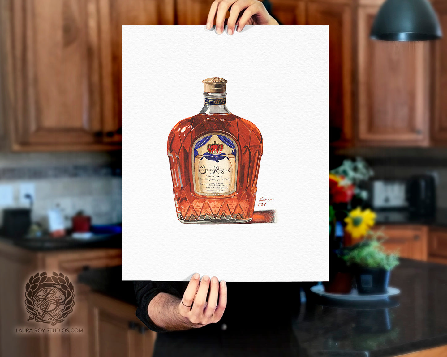 Crown Royal Watercolor | Giclée Print