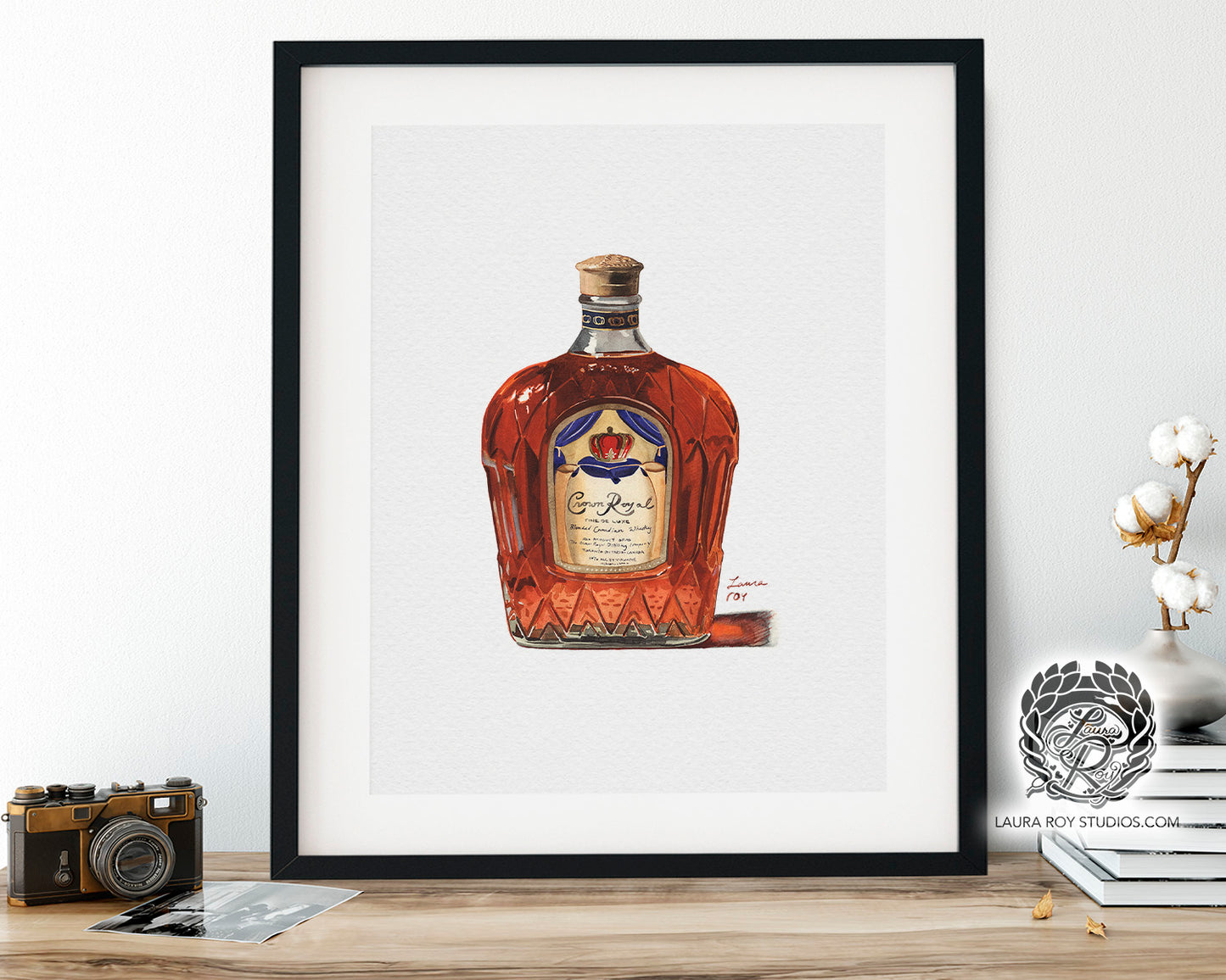 Crown Royal Watercolor | Giclée Print