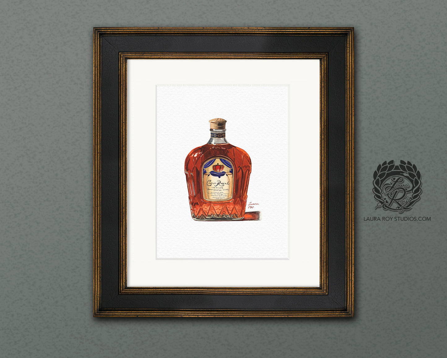 Crown Royal Watercolor | Giclée Print