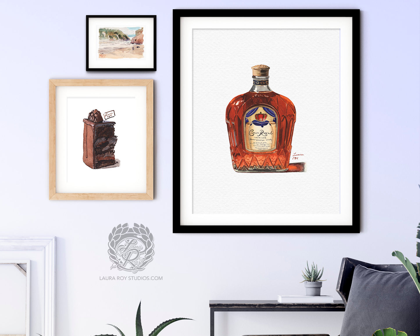 Crown Royal Watercolor | Giclée Print