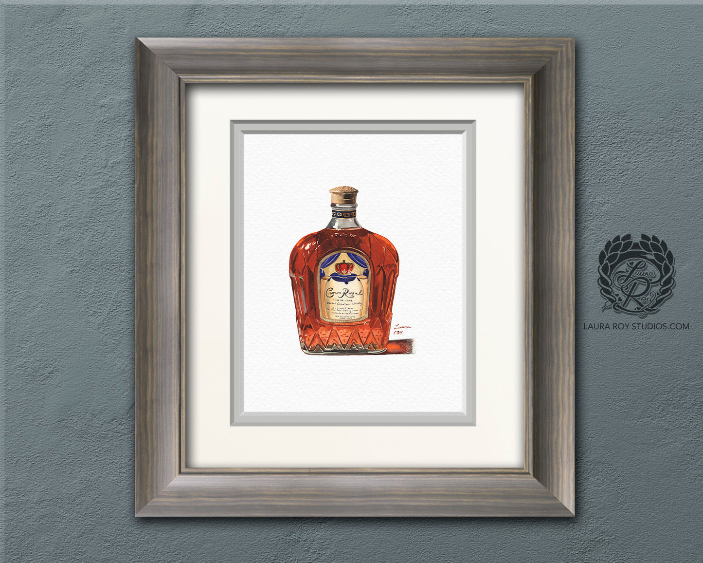 Crown Royal Watercolor | Giclée Print