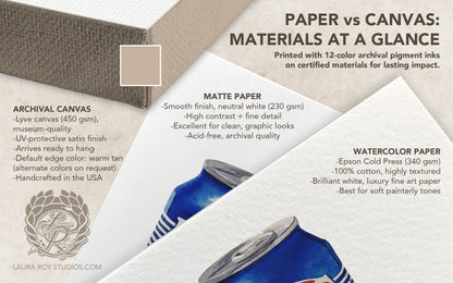 Dale's Pale Ale Watercolor | Giclée Print