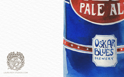 Dale's Pale Ale Watercolor | Giclée Print