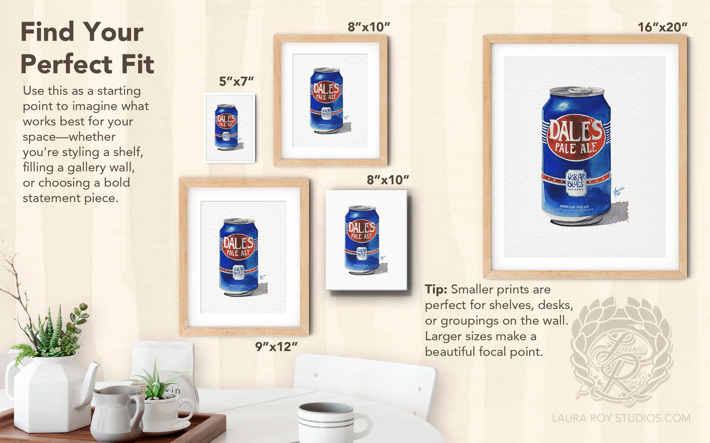 Dale's Pale Ale Watercolor | Giclée Print