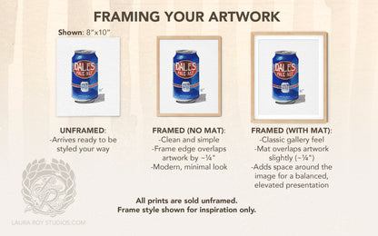 Dale's Pale Ale Watercolor | Giclée Print