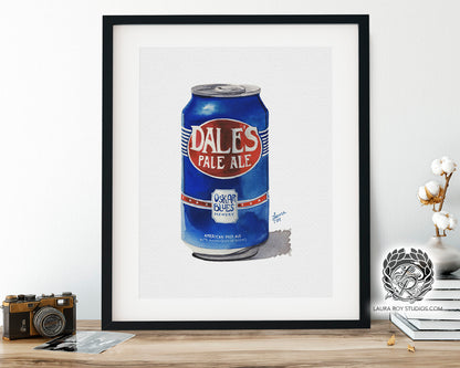 Dale's Pale Ale Watercolor | Giclée Print