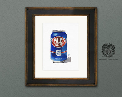 Dale's Pale Ale Watercolor | Giclée Print