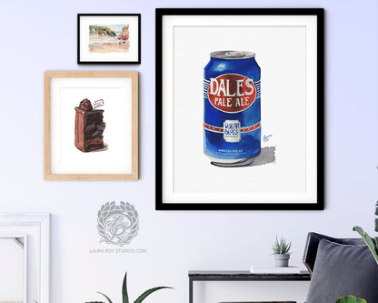 Dale's Pale Ale Watercolor | Giclée Print