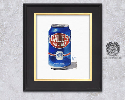 Dale's Pale Ale Watercolor | Giclée Print