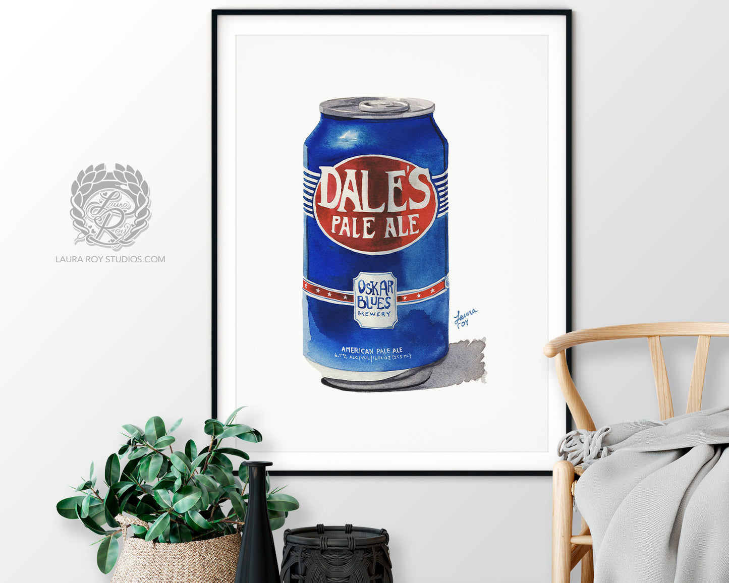 Dale's Pale Ale Watercolor | Giclée Print