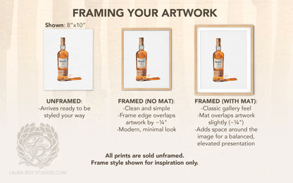 Dewar's 15 Watercolor | Giclée Print