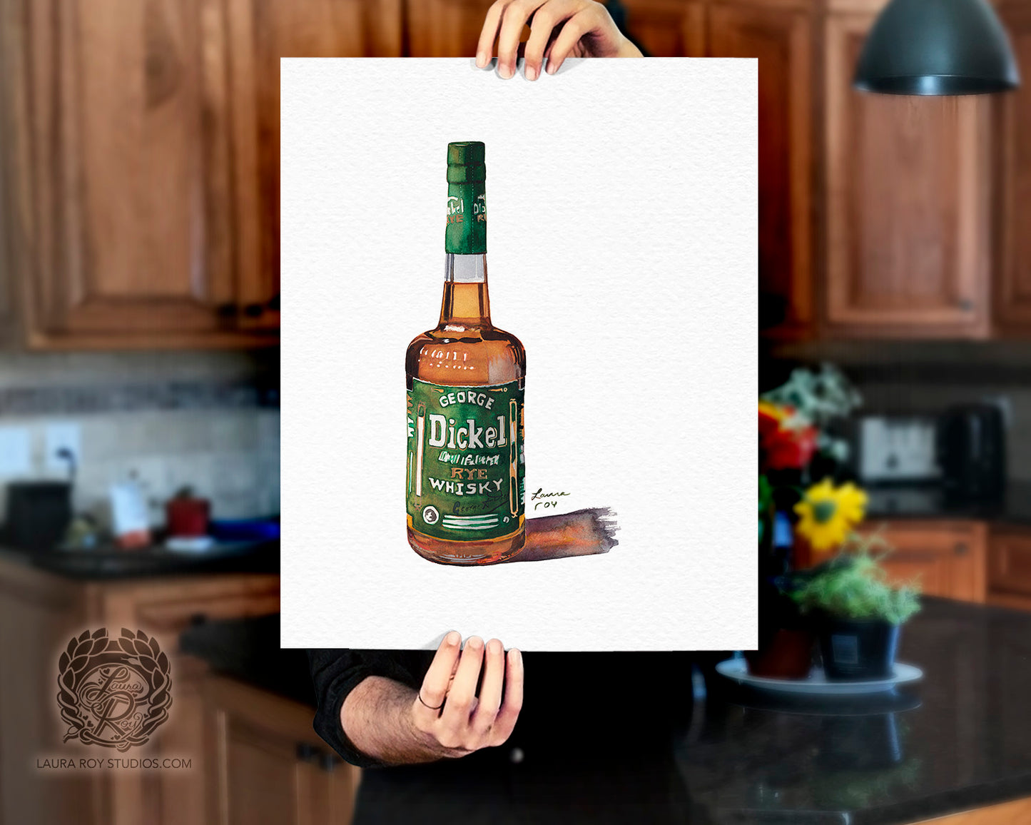 Dickel Rye Watercolor | Giclée Print