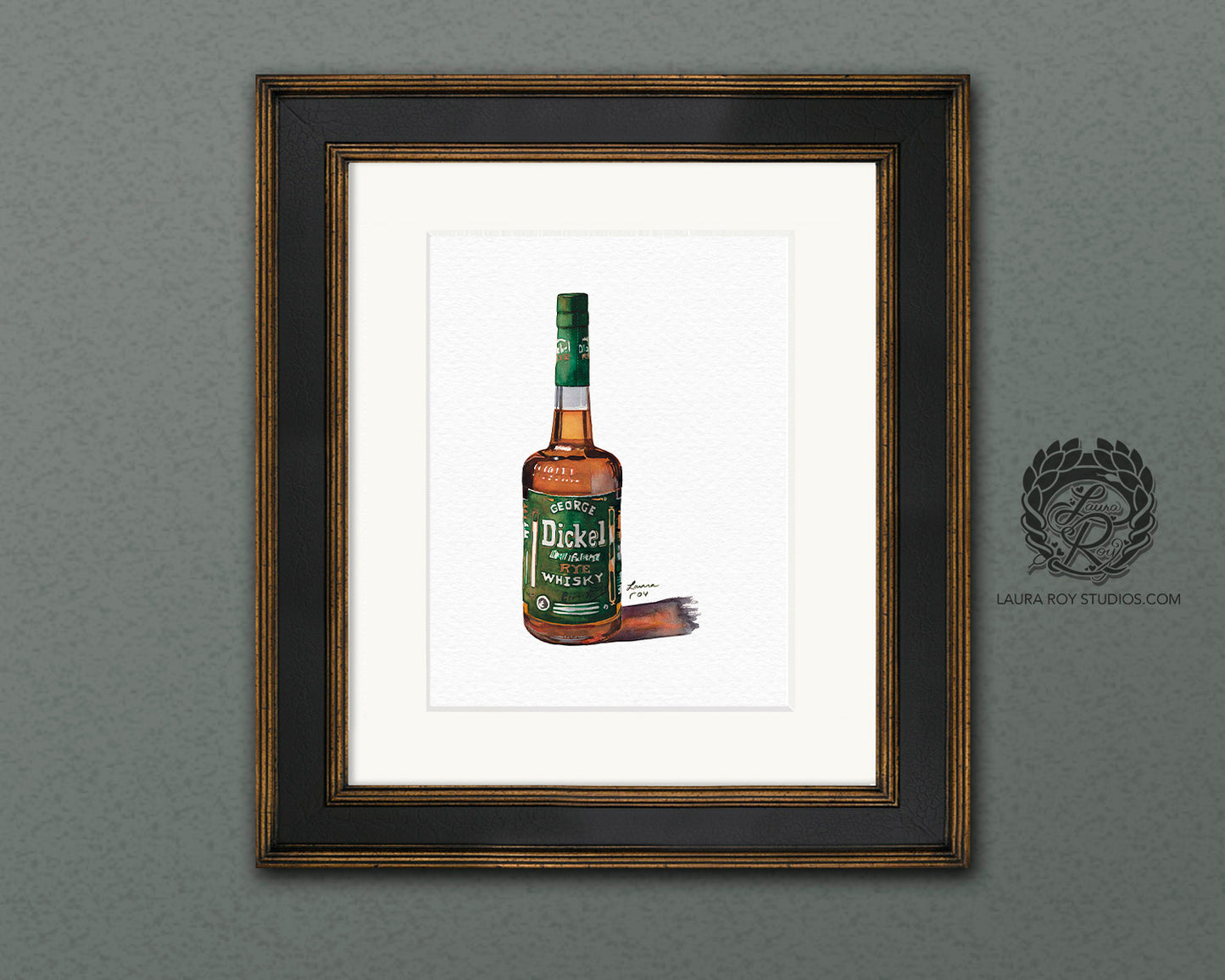 Dickel Rye Watercolor | Giclée Print