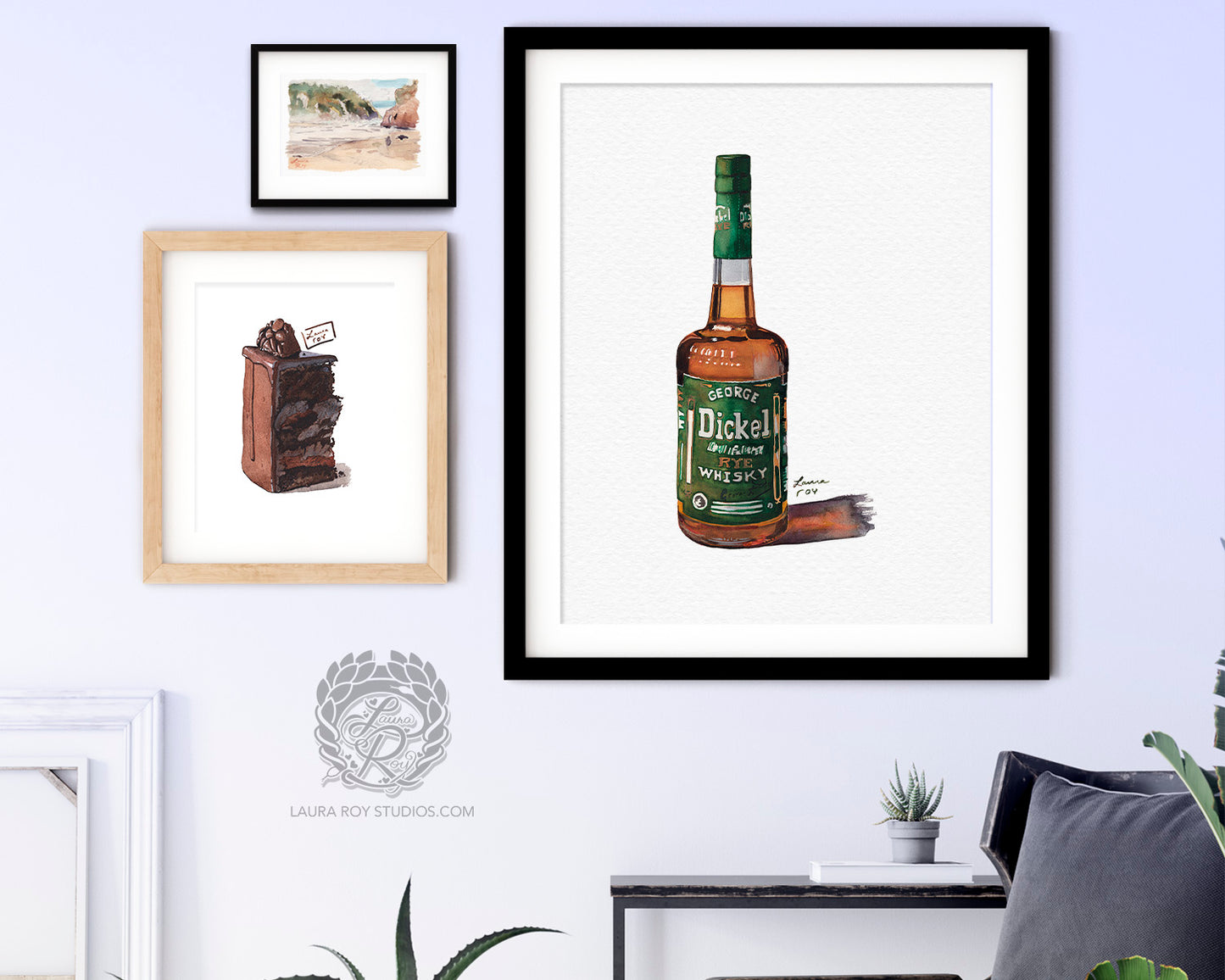 Dickel Rye Watercolor | Giclée Print