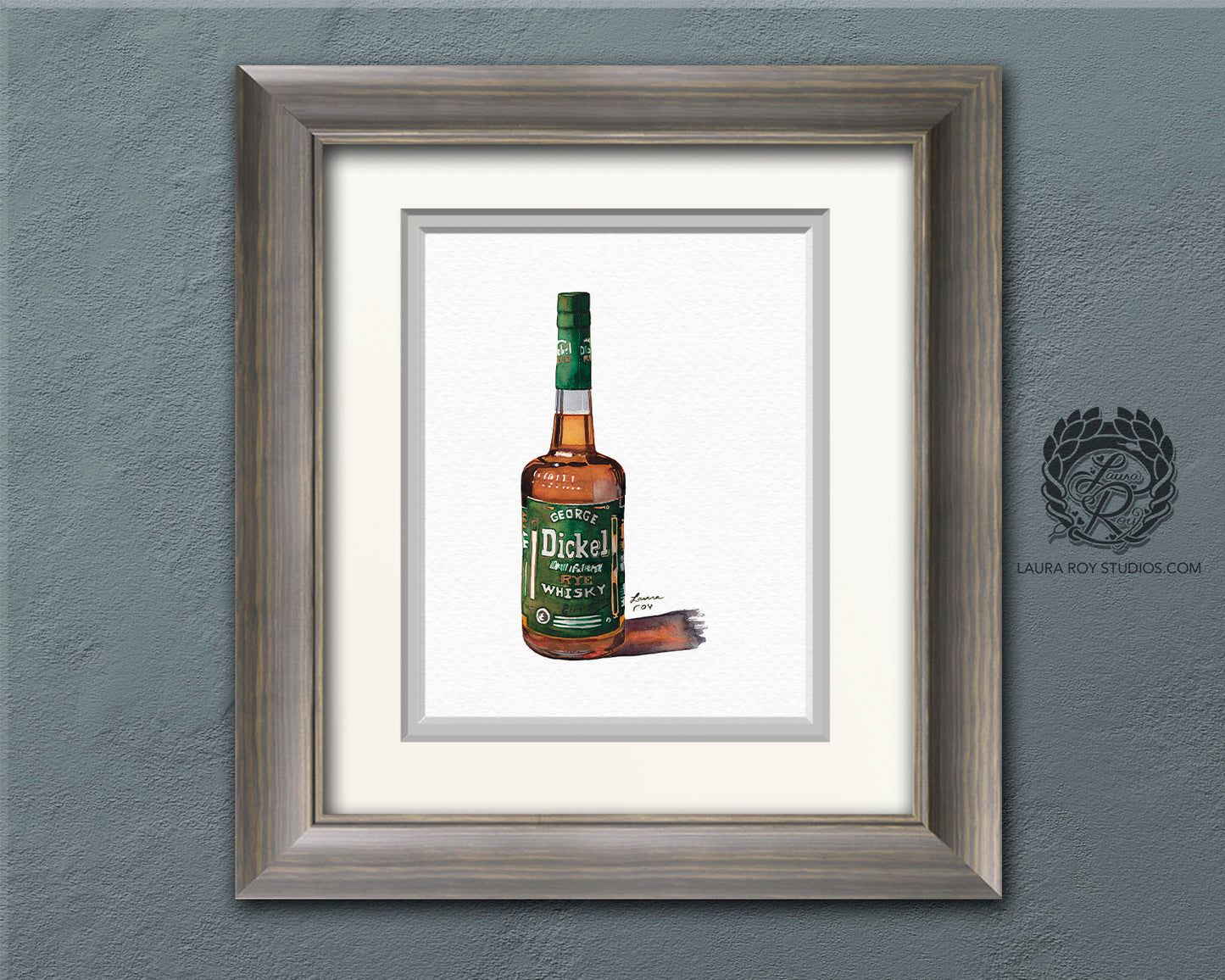 Dickel Rye Watercolor | Giclée Print