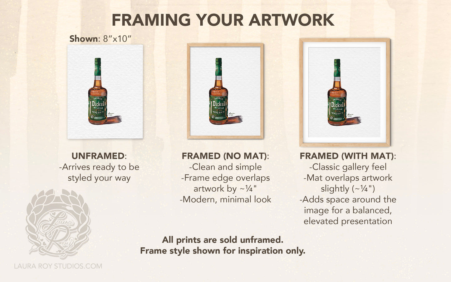 Dickel Rye Watercolor | Giclée Print