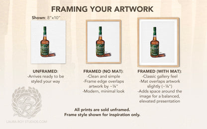 Dickel Rye Watercolor | Giclée Print