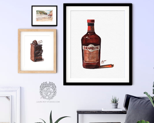 Drambuie Watercolor | Giclee Print