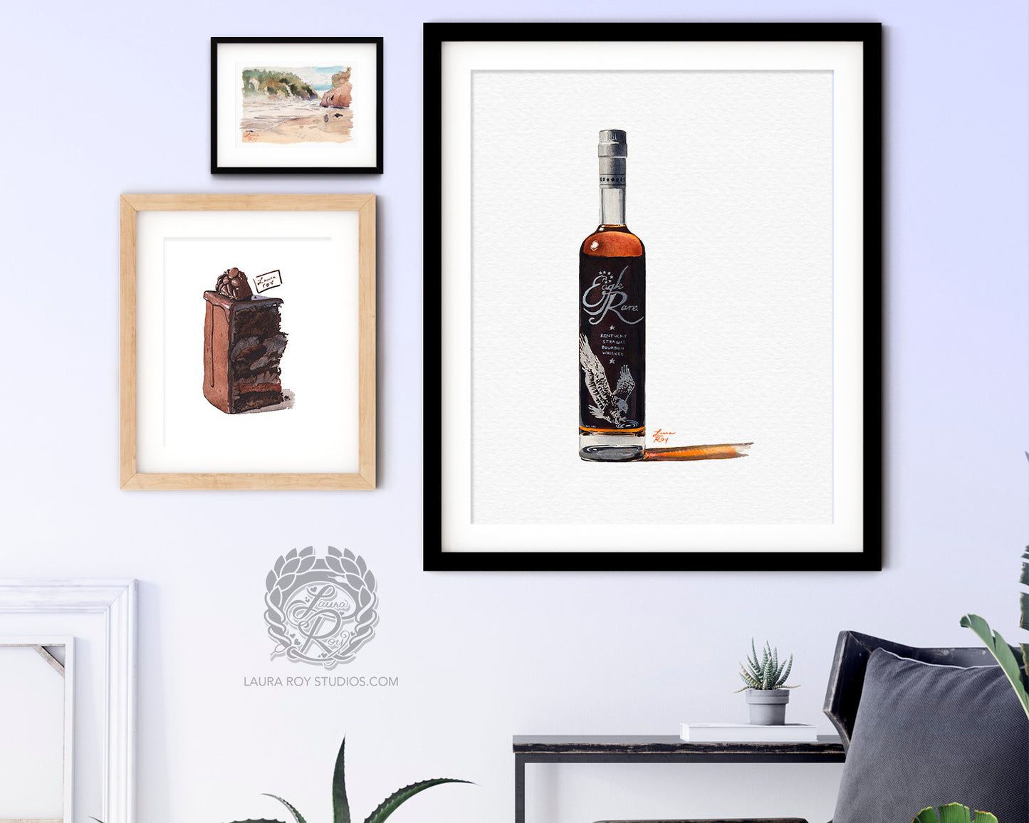 Eagle Rare Watercolor | Giclée Print