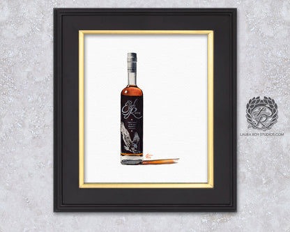 Eagle Rare Watercolor | Giclée Print