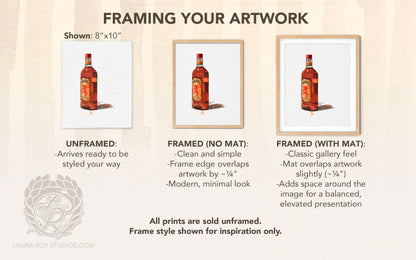 Fireball Watercolor | Giclée Print