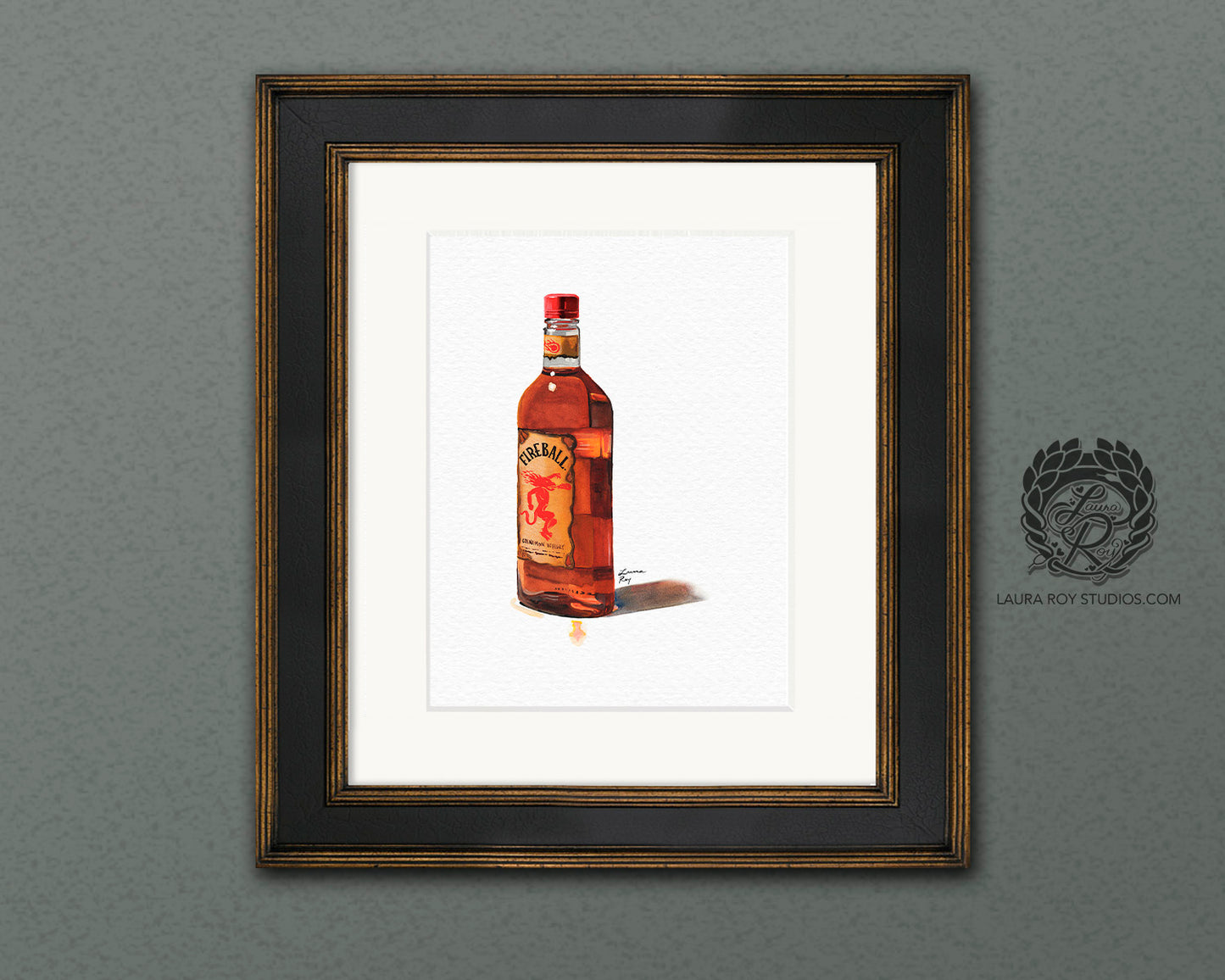 Fireball Watercolor | Giclée Print