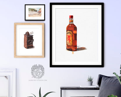 Fireball Watercolor | Giclée Print