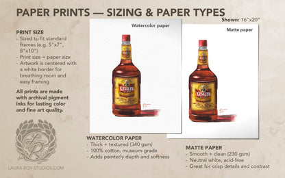 Kessler Watercolor | Giclée Print